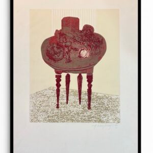 Aguafuerte de Gonzalo Cienfuegos en Galería Riel