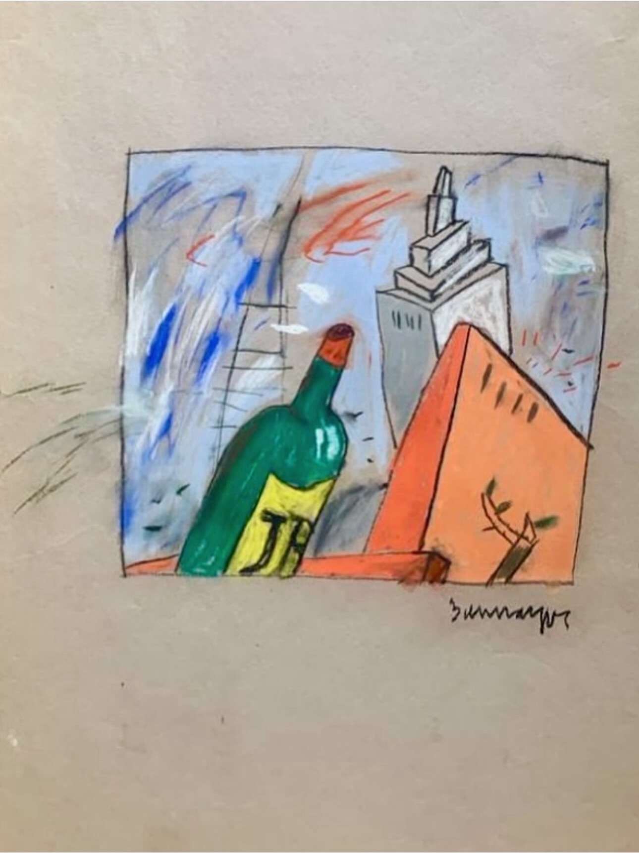Obra de Samy Benmayor en Galería Riel